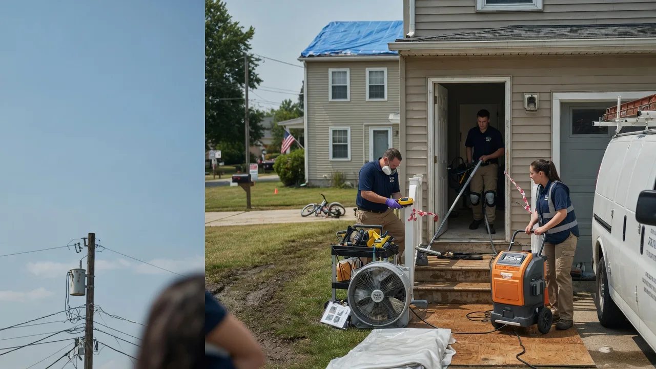 Water Damage Repair in Abercrombie, ND near me